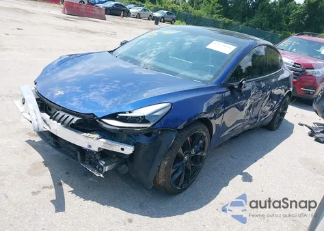 2021 Tesla Model 3 Performance Dual Motor All-Wheel Drive from USA, damaged, VIN 5YJ3E1EC4MF054738